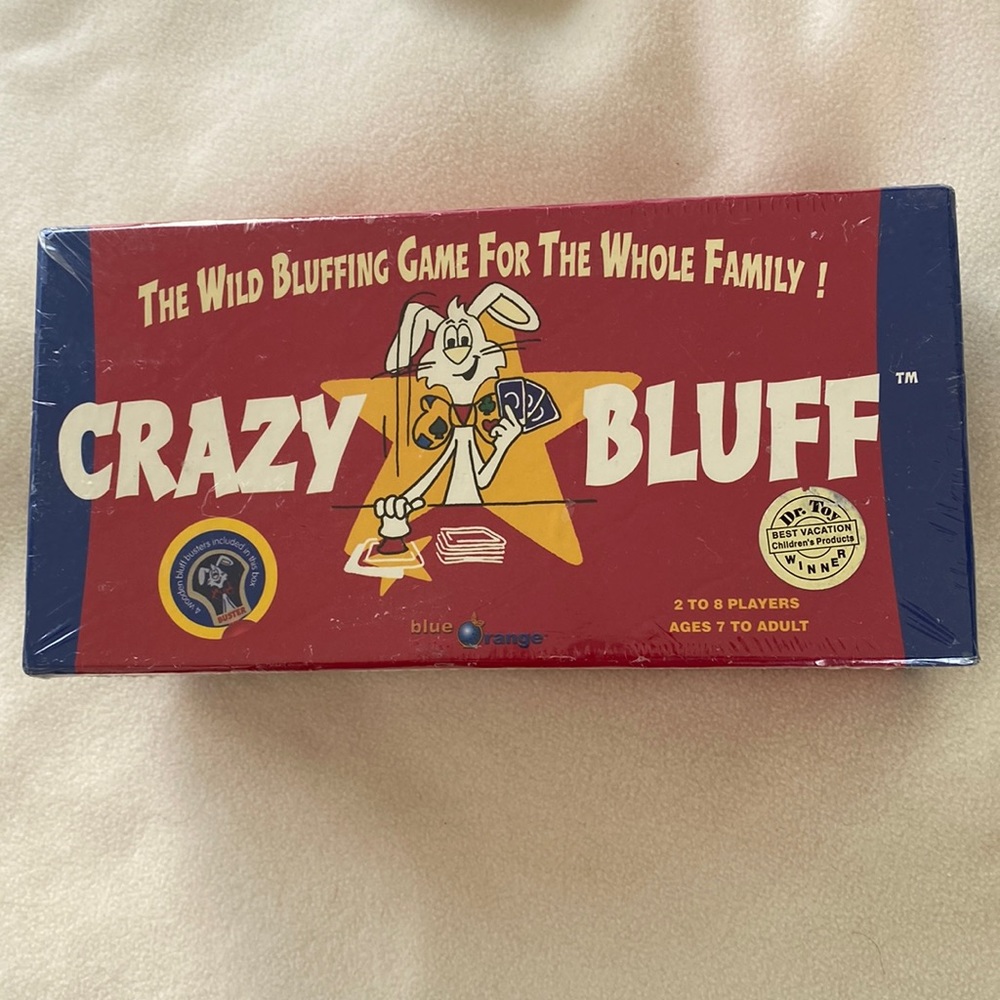 Crazy Bluff Game NWT